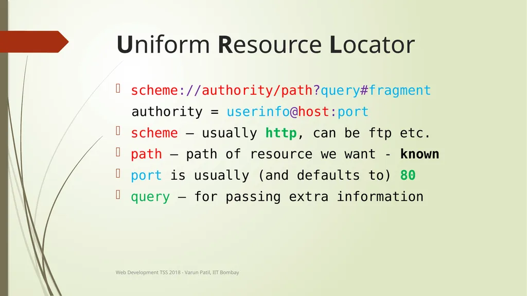 Web Development Technical Summer School 2018, IIT - slide 22 of 33
