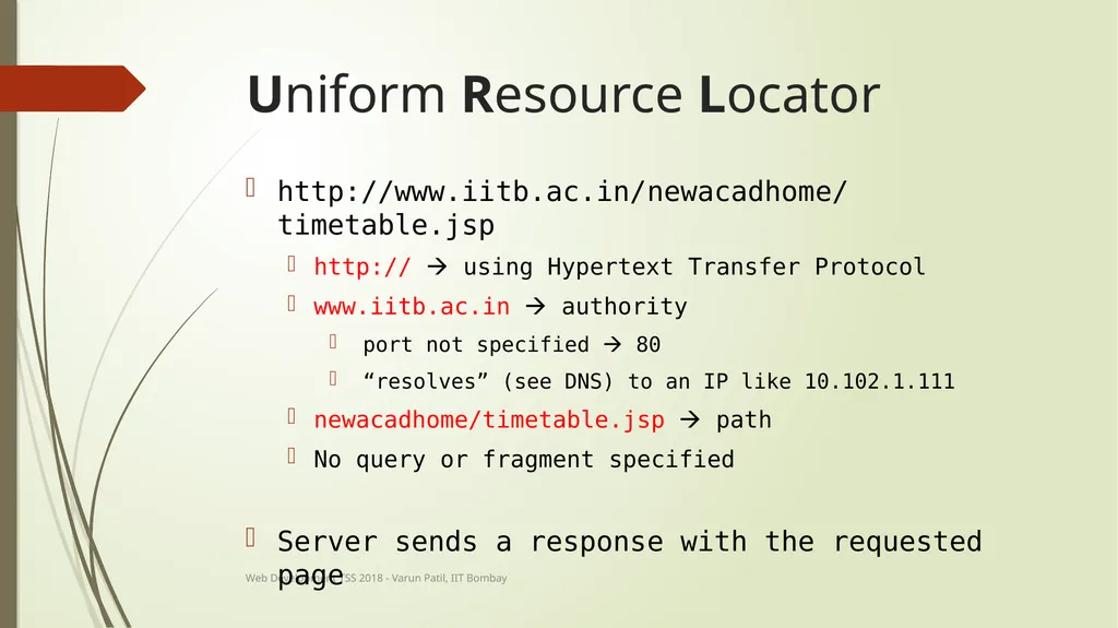 Web Development Technical Summer School 2018, IIT - slide 23 of 33