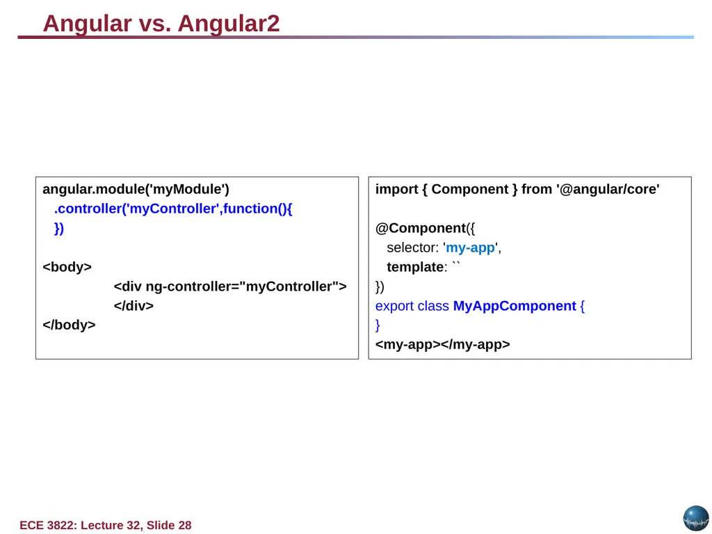 Objectives: Basic Web Application Model Web - slide 28 of 43