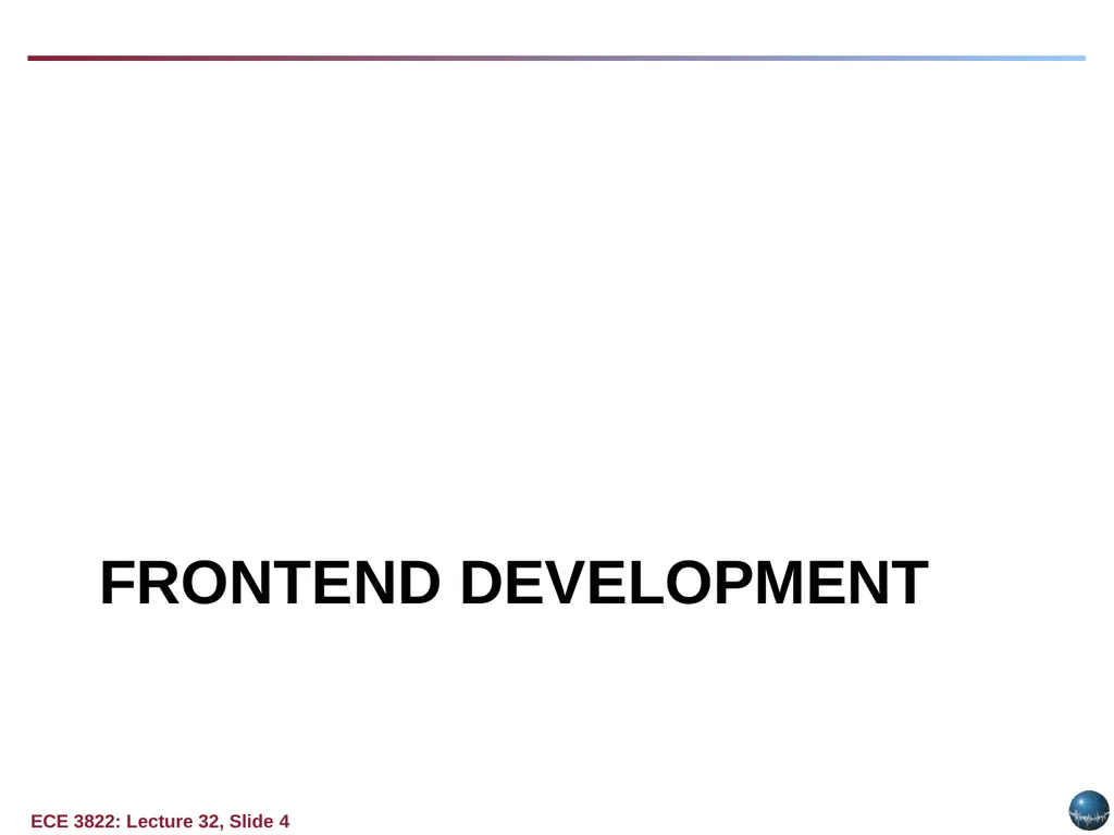 Objectives: Basic Web Application Model Web - slide 4 of 43