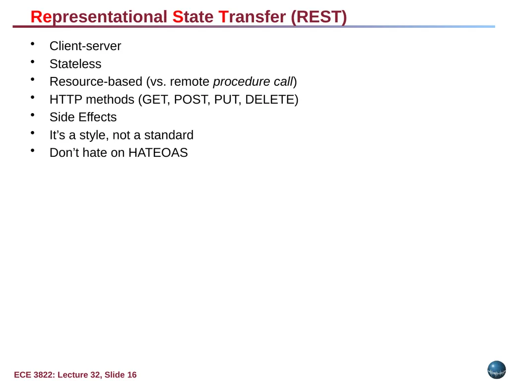 Objectives: Basic Web Application Model Web - slide 16 of 43