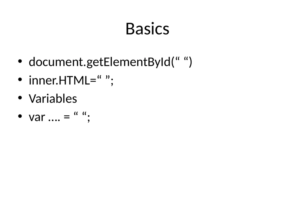 Web Programming – Java Script Association of - slide 6 of 8