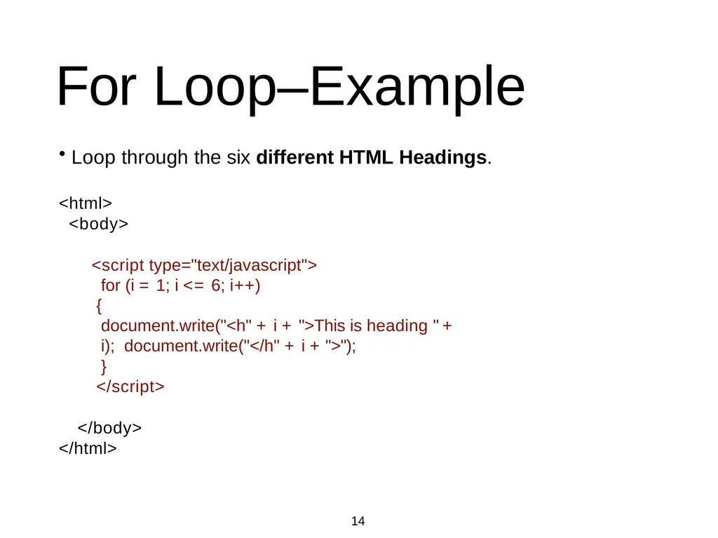 Introduction to Web Programming Lecture 9: - slide 14 of 28