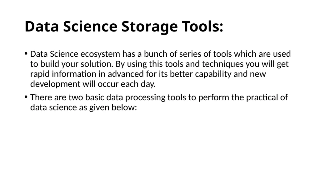 Introduction to Data Science Unit 1 What is Data - slide 7 of 13