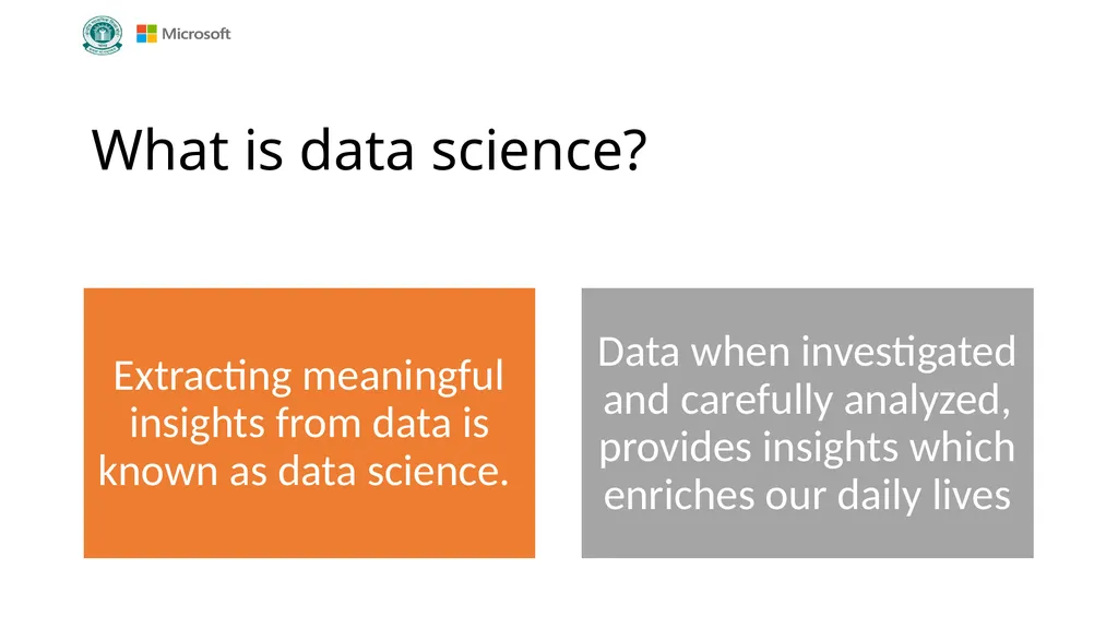 Getting started with Data Science Grade VIII - slide 10 of 32