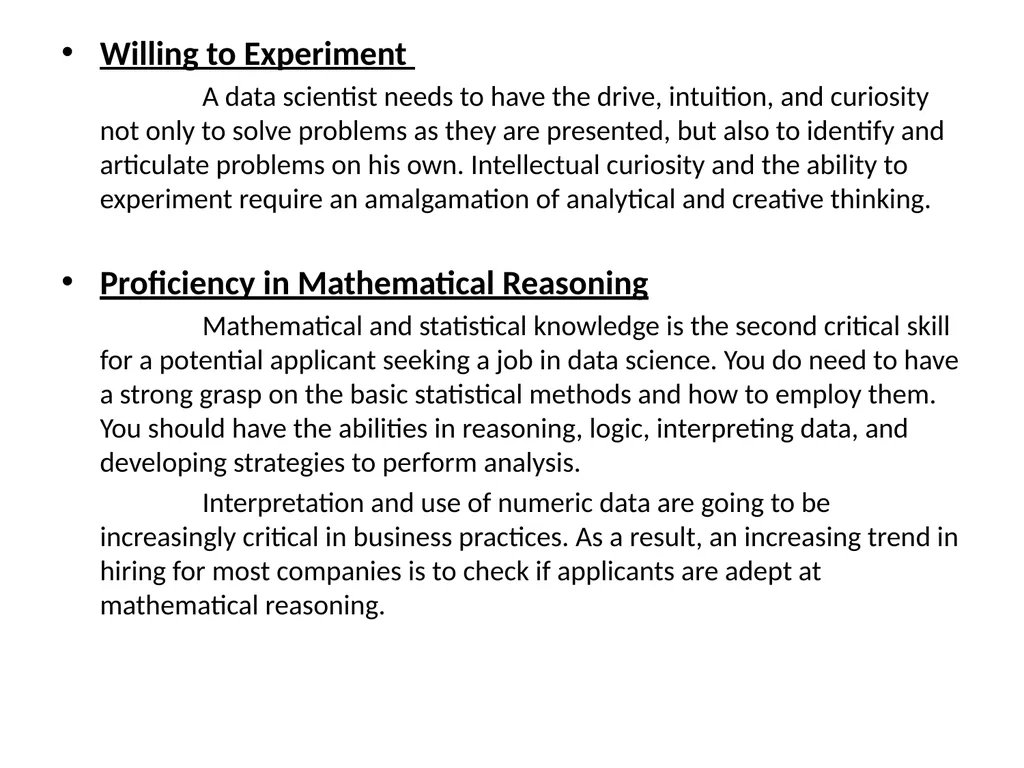 Unit -I Introduction to Data Science Roles and - slide 5 of 7