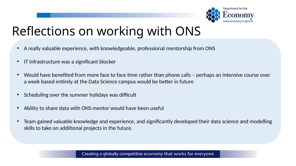 ONS Data Science Pathfinder Programme: Better - slide 32 of 33