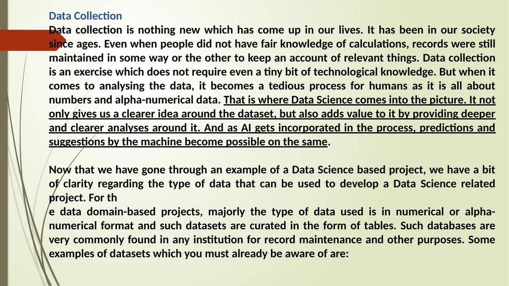 Chapter 3 Data science Introduction Artificial - slide 8 of 14