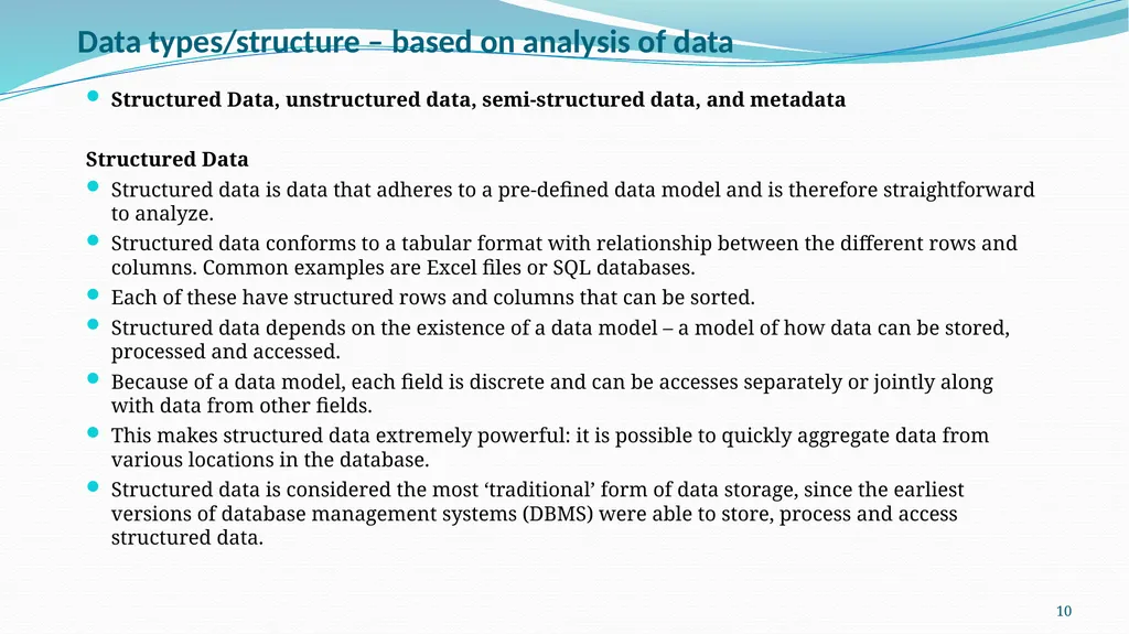 Introduction to Data Science Chapter Two 1 2 2.1 - slide 10 of 32