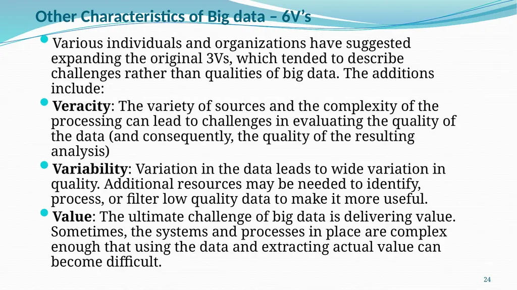 Introduction to Data Science Chapter Two 1 2 2.1 - slide 24 of 32