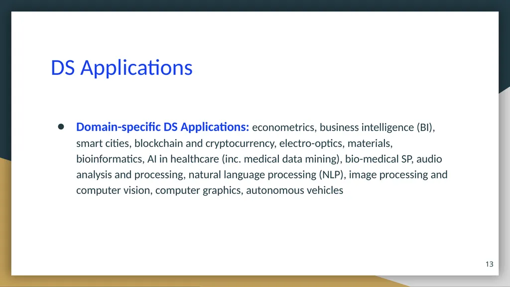 Data Science Education: The Signal Processing - slide 13 of 18