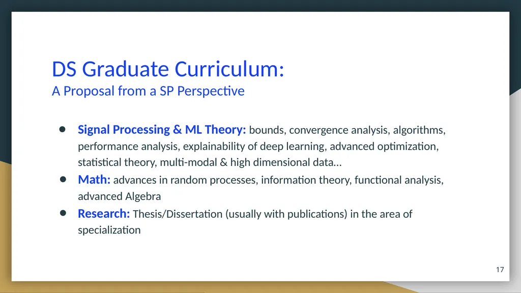Data Science Education: The Signal Processing - slide 17 of 18