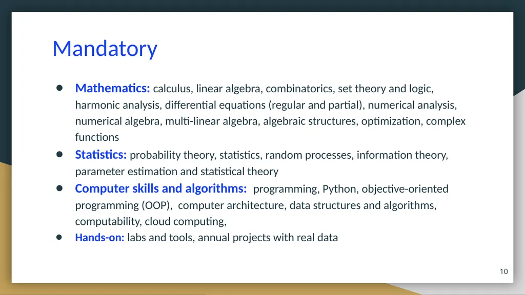 Data Science Education: The Signal Processing - slide 10 of 18