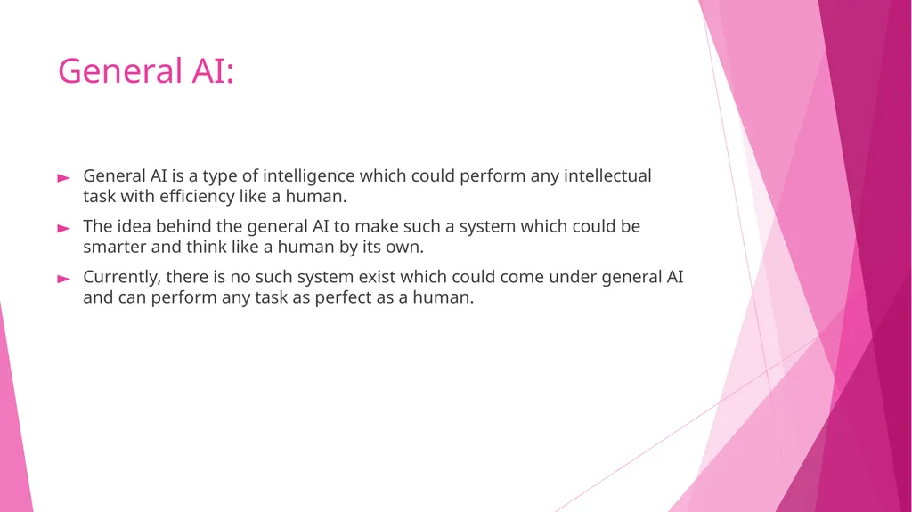 ARTIFICIAL INTELLIGENCE Piyali Chatterjee Types of - slide 4 of 27