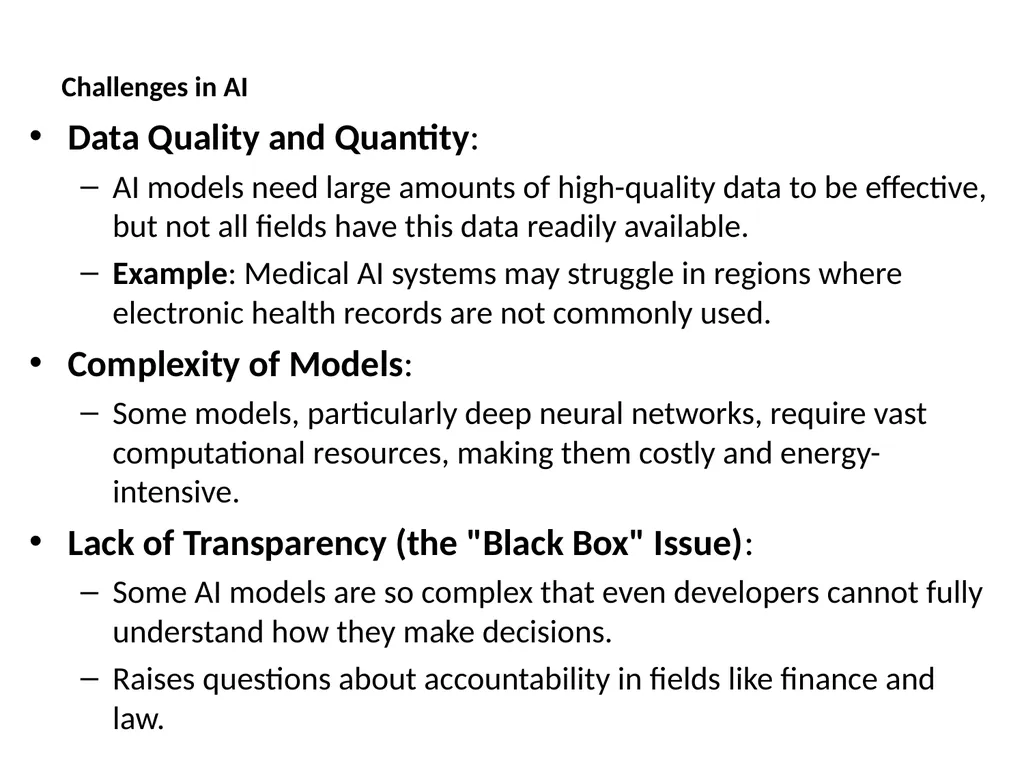 Introduction to Artificial Intelligence (AI) What - slide 9 of 13