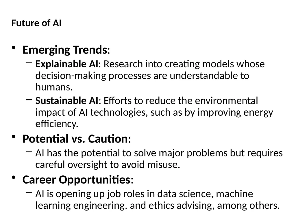 Introduction to Artificial Intelligence (AI) What - slide 11 of 13