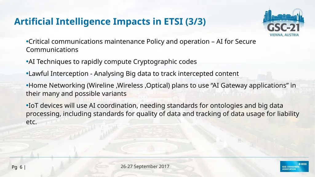 HOSTED BY 26-27 September 2017 The Impact of - slide 6 of 11