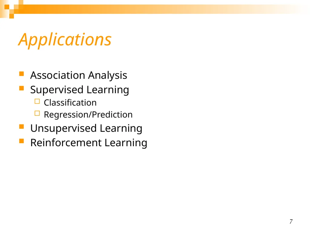 CHAPTER 1: Introduction 2 Why “Learn”? Machine - slide 7 of 21