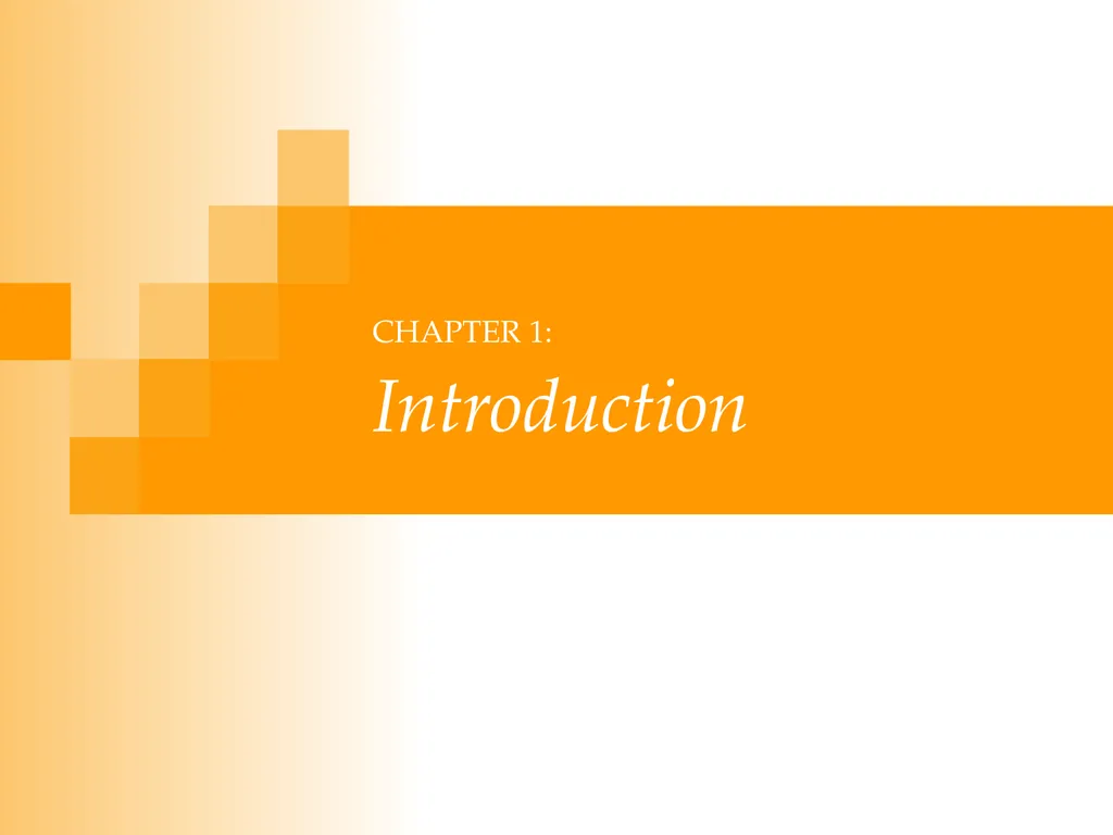 CHAPTER 1: Introduction 2 Why “Learn”? Machine - slide 1 of 21