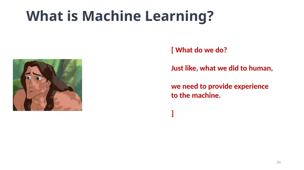 Lesson: 1 What is Machine Learning? (Layman’s - slide 20 of 52