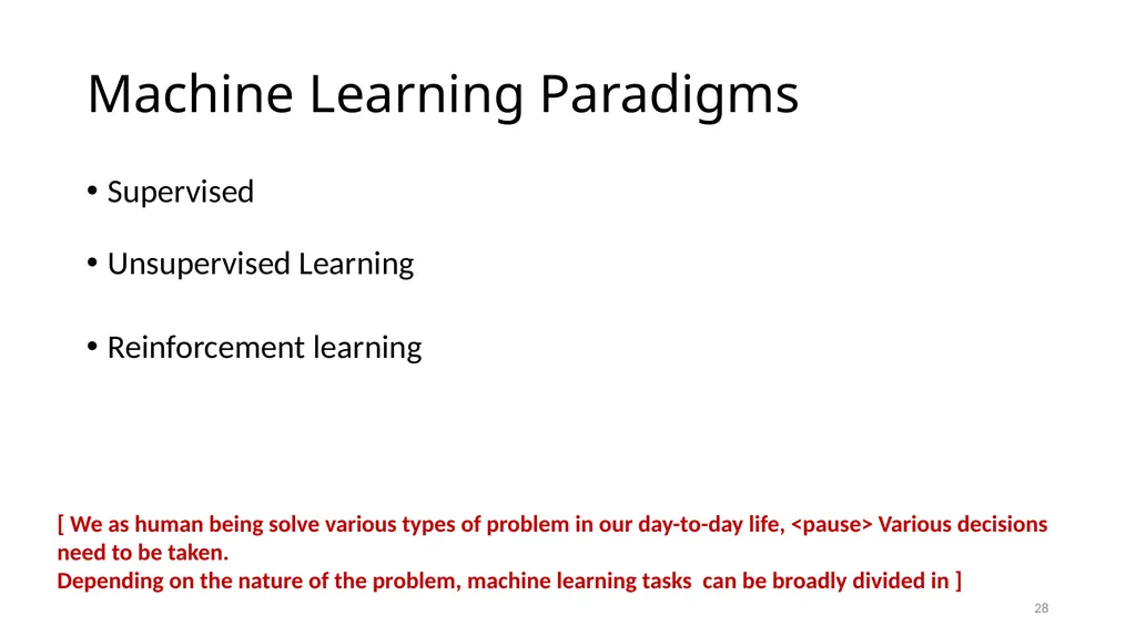Lesson: 1 What is Machine Learning? (Layman’s - slide 28 of 52