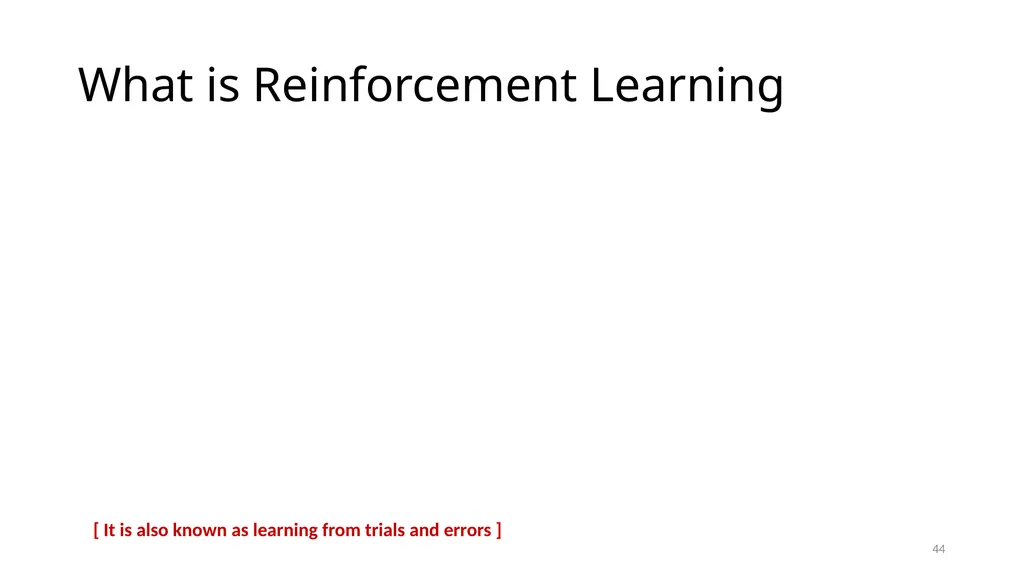 Lesson: 1 What is Machine Learning? (Layman’s - slide 44 of 52