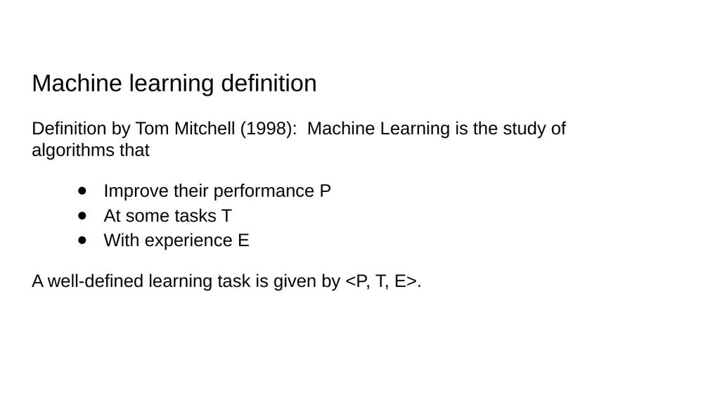 An Introduction on Machine Learning and Its - slide 3 of 19