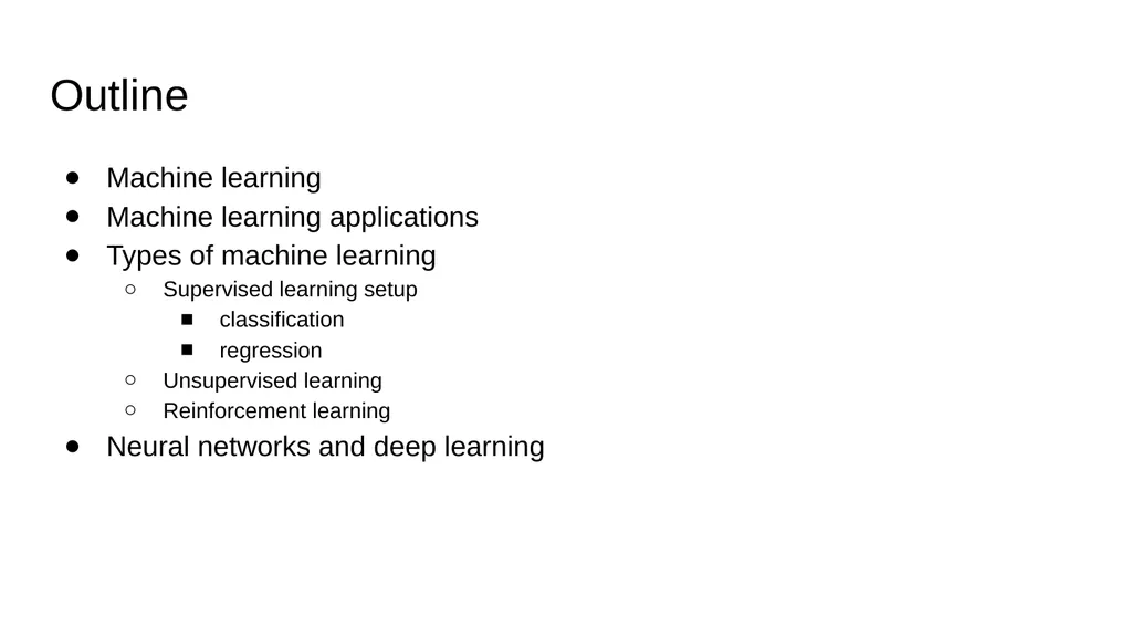 An Introduction on Machine Learning and Its - slide 2 of 19