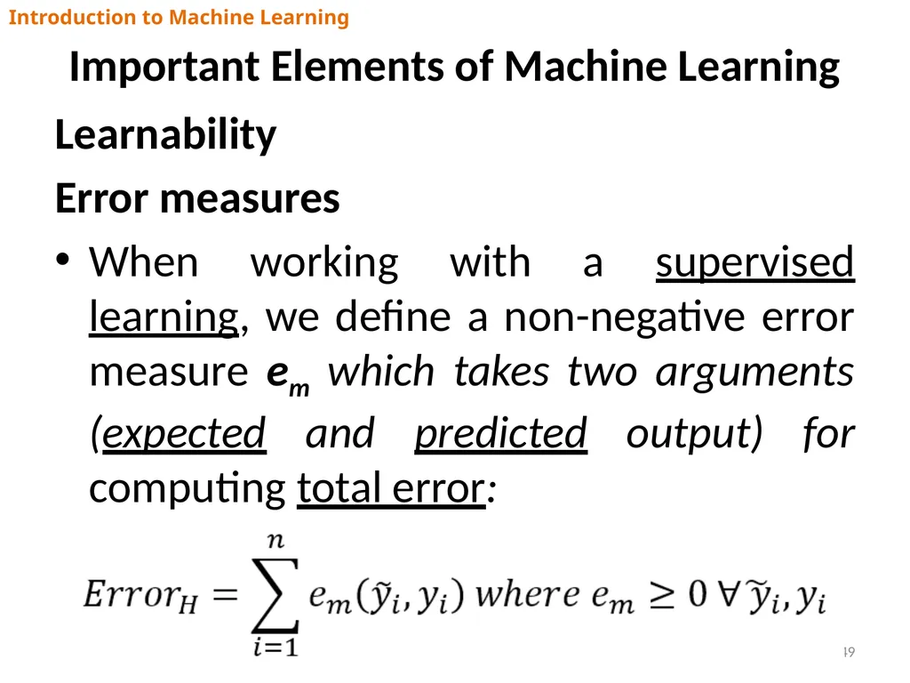 Introduction to Machine Learning Prof V B More - slide 49 of 64