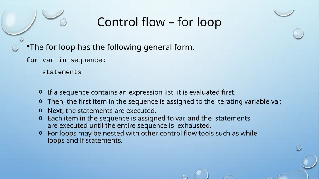 Introduction to Python About python Development - slide 34 of 38