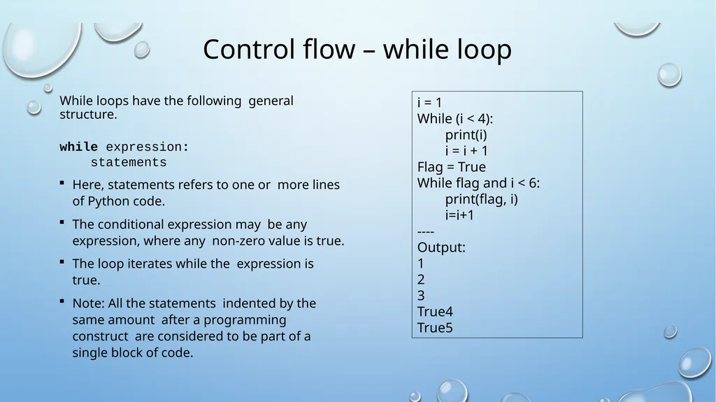 Introduction to Python About python Development - slide 30 of 38