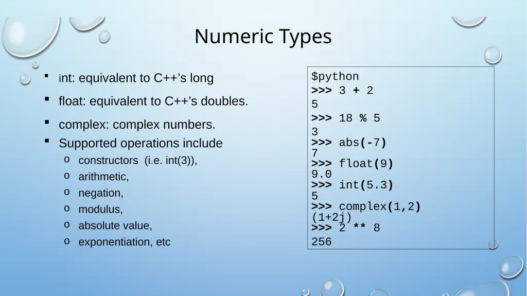 Introduction to Python About python Development - slide 14 of 38