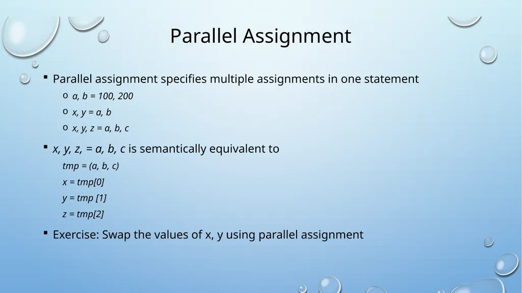 Introduction to Python About python Development - slide 28 of 38