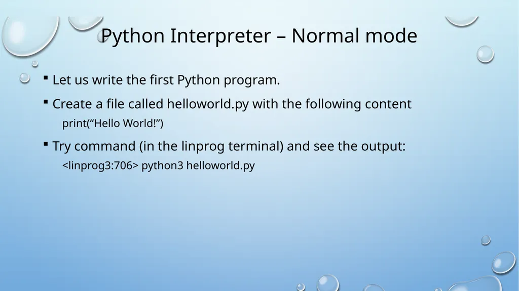 Introduction to Python About python Development - slide 8 of 38