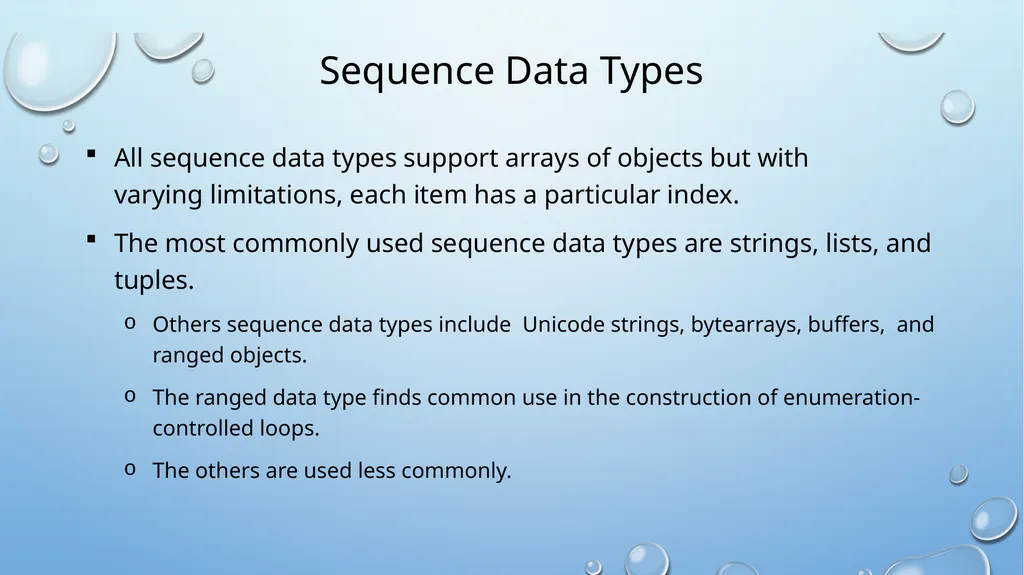 Introduction to Python About python Development - slide 15 of 38