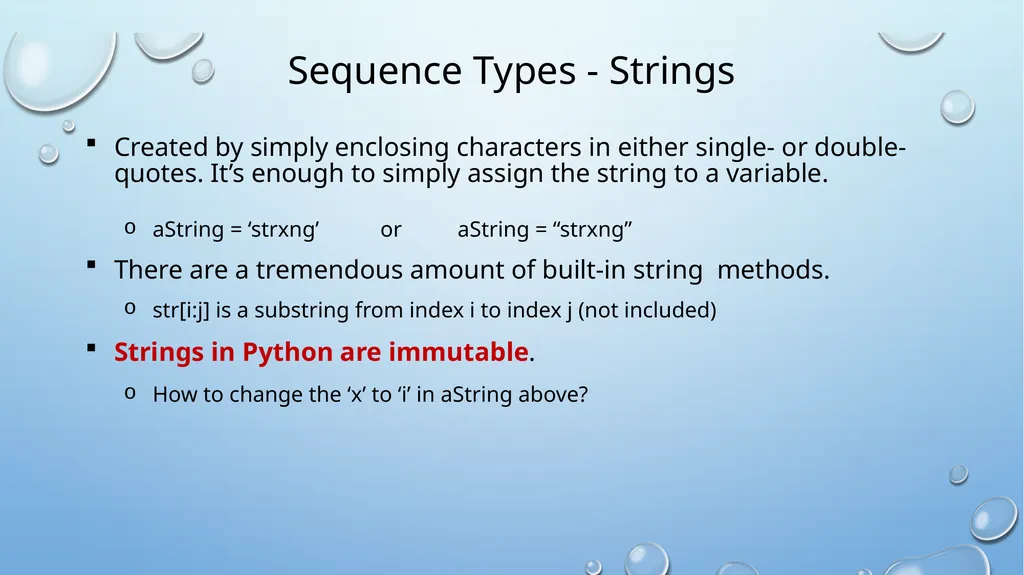 Introduction to Python About python Development - slide 16 of 38