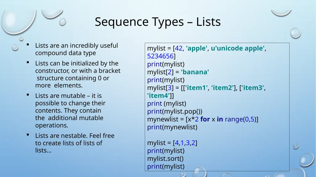 Introduction to Python About python Development - slide 20 of 38