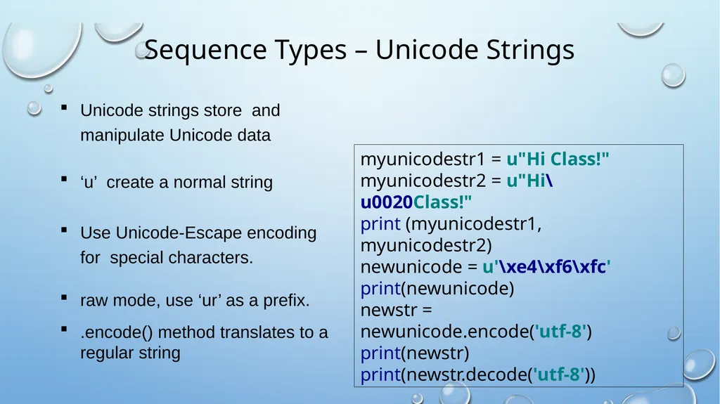 Introduction to Python About python Development - slide 19 of 38