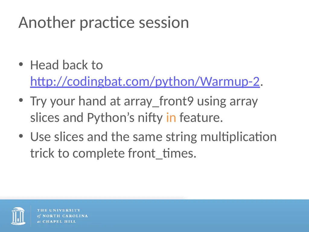 Title An Introduction to Python What is Python - slide 31 of 34