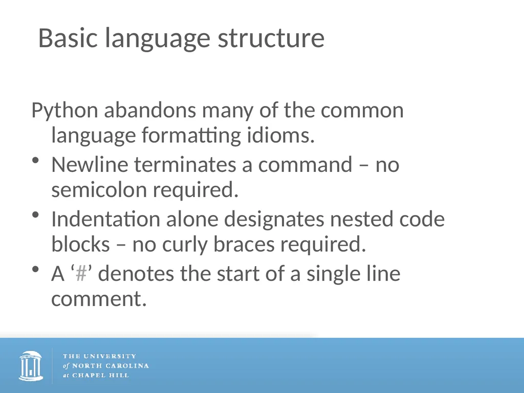 Title An Introduction to Python What is Python - slide 12 of 34
