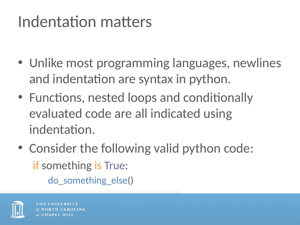 Title An Introduction to Python What is Python - slide 13 of 34