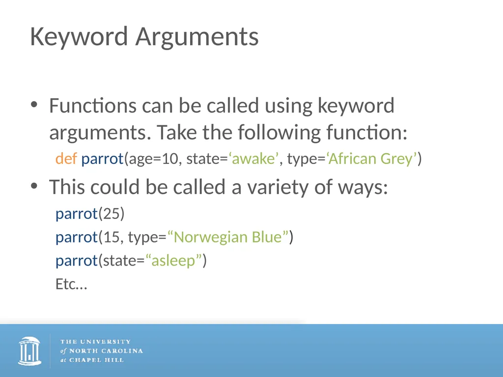 Title An Introduction to Python What is Python - slide 24 of 34