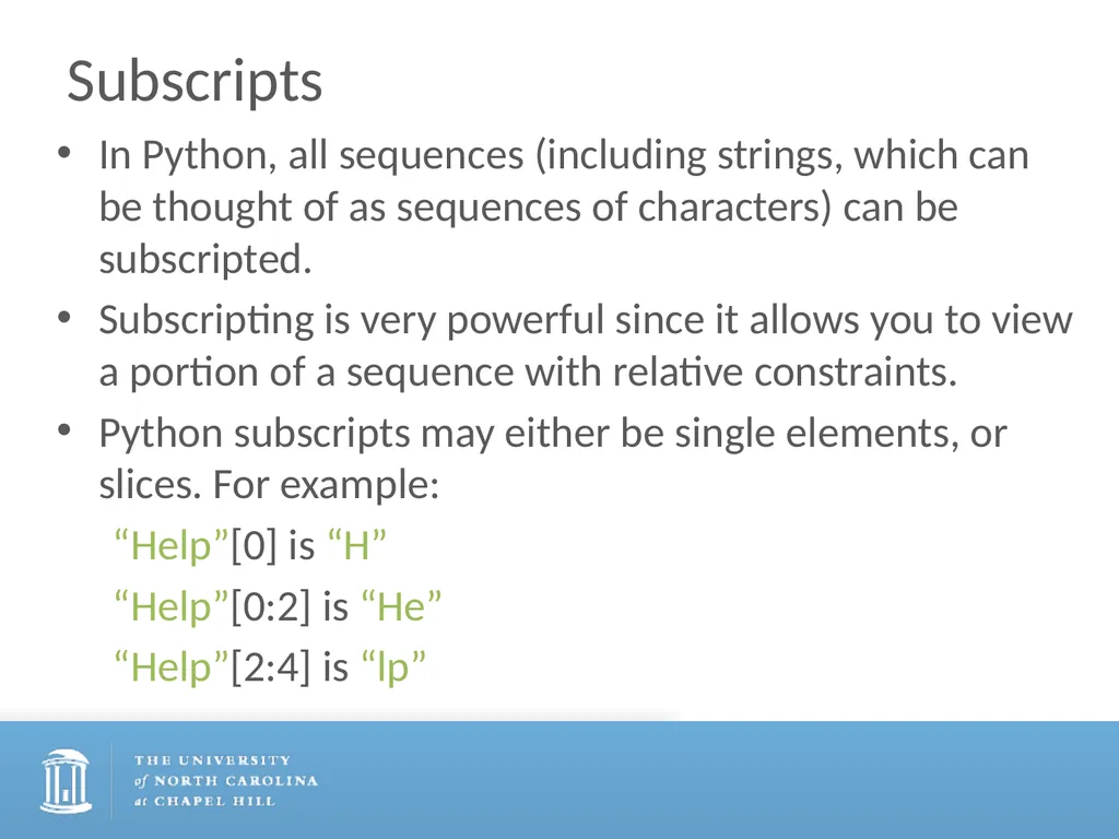 Title An Introduction to Python What is Python - slide 29 of 34