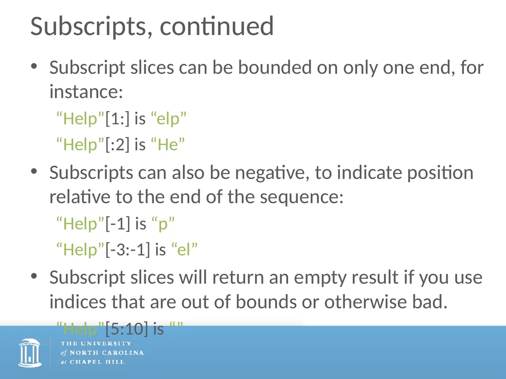 Title An Introduction to Python What is Python - slide 30 of 34