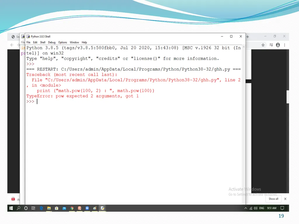 PYTHON PROGRAMMING UNIT II PROF.AJAY PASHANKAR - slide 19 of 58