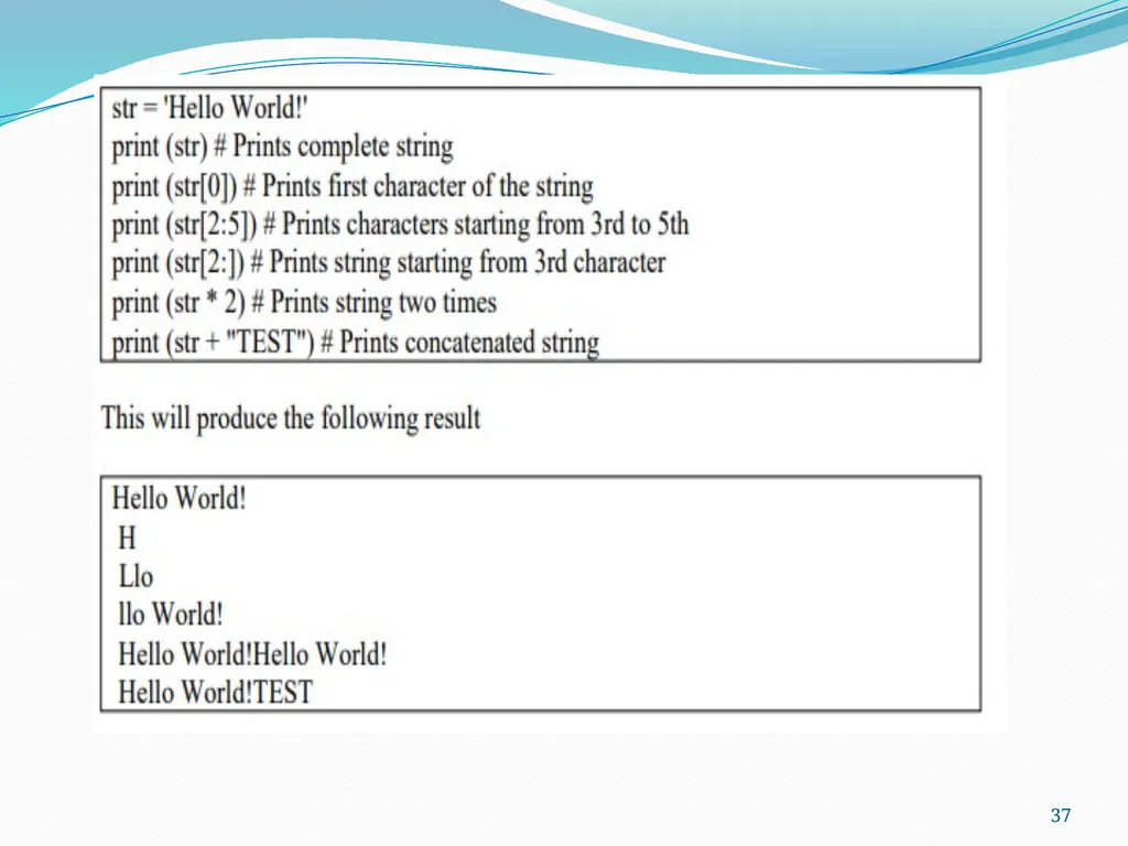 PYTHON PROGRAMMING UNIT II PROF.AJAY PASHANKAR - slide 37 of 58