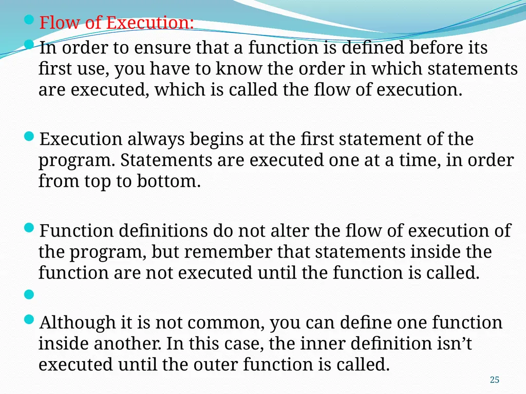 PYTHON PROGRAMMING UNIT II PROF.AJAY PASHANKAR - slide 25 of 58