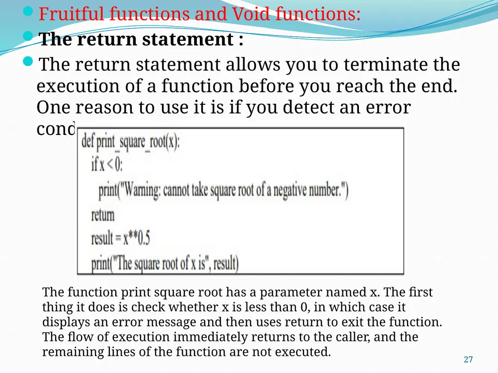 PYTHON PROGRAMMING UNIT II PROF.AJAY PASHANKAR - slide 27 of 58
