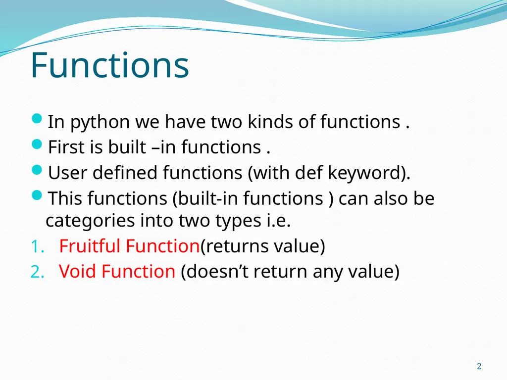PYTHON PROGRAMMING UNIT II PROF.AJAY PASHANKAR - slide 2 of 58