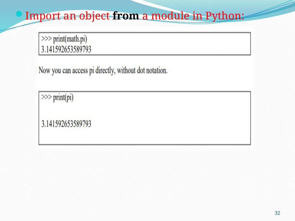 PYTHON PROGRAMMING UNIT II PROF.AJAY PASHANKAR - slide 32 of 58